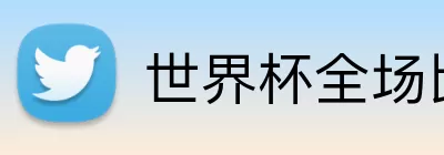 世界杯全场比分 Logo